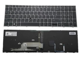 Tipkovnica za prenosnik ZBOOK 15 G5 G6, ZBook 17 G5 G6 L29635 L12765-041 L28407 L12764-071 Backlight US / SLO nalepke Š Đ Ž Ć Č
